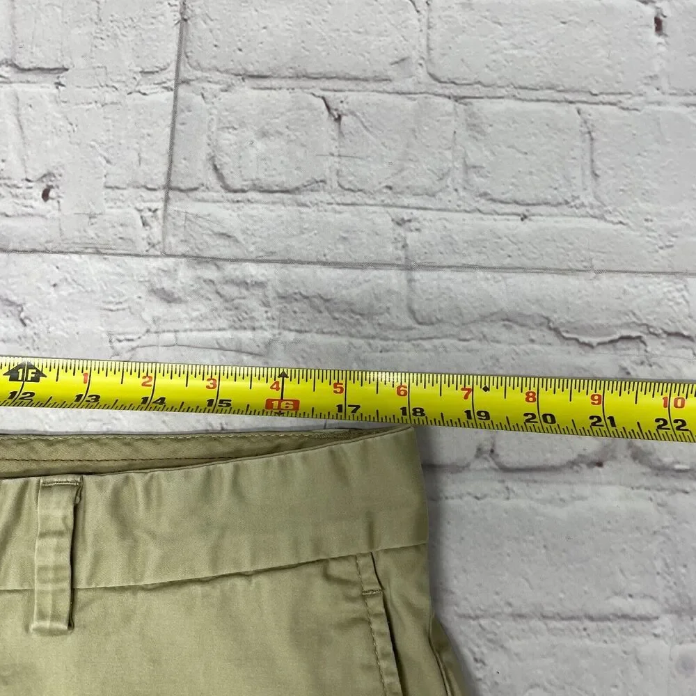 Tommy Bahama Men Flat Front Chino Shorts Size 36 Cotton Blend Beige M251 -3